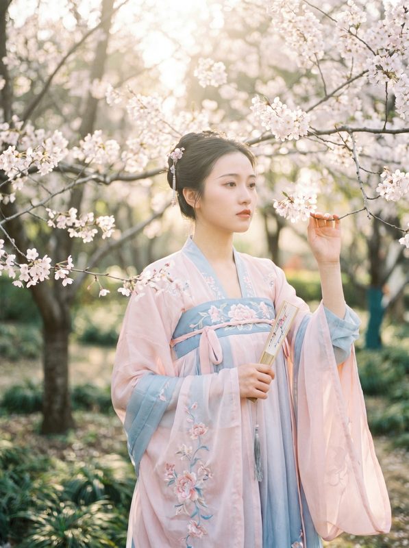 黄色仓库汉服写真视频